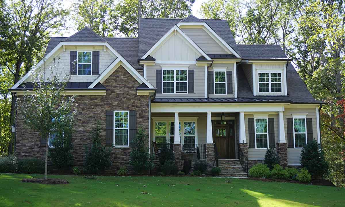Exterior Trinity House Windows