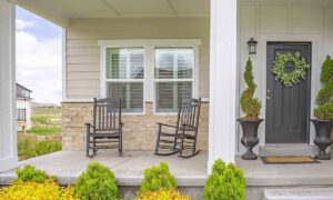 Trinity Window Exterior Porch