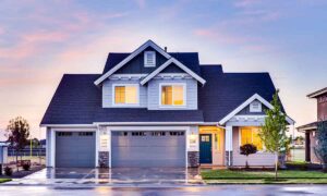 Exterior of Home with Vueline Windows